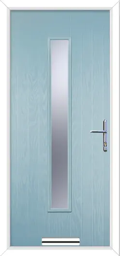 Halam Composite Front Door Duck Egg Blue