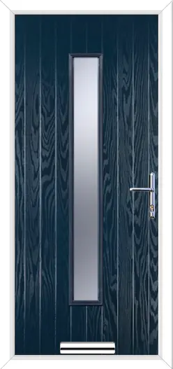 Halam Composite Front Door Dark Blue