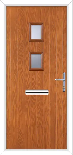 Wellow 2 Composite Front Door Golden