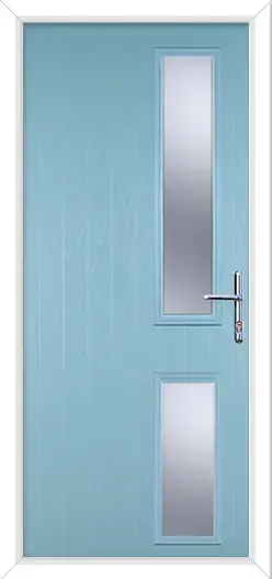 Normanton 2 Composite Front Door Duck Egg Blue