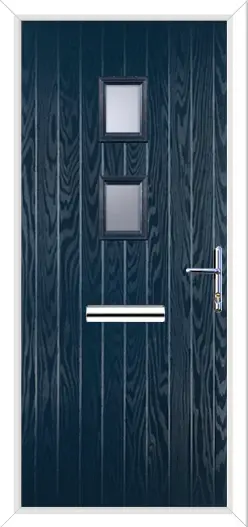 Wellow 2 Composite Front Door Dark Blue