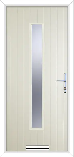 Halam Composite Front Door Cream