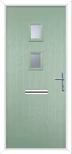 Wellow 2 Composite Front Door Cartwell Green