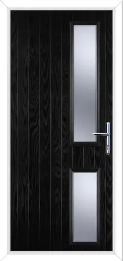 Normanton 2 Composite Front Door Black