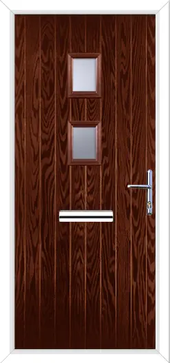 Wellow 2 Composite Front Door  Cherry